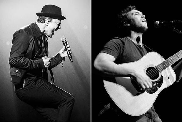 Gavin DeGraw & Phillip Phillips at Snow Park Outdoor Amphitheater