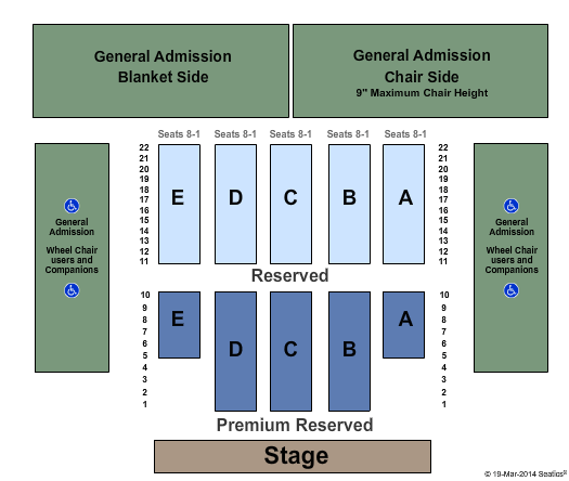 Aretha Franklin Amphitheater Seating Chart