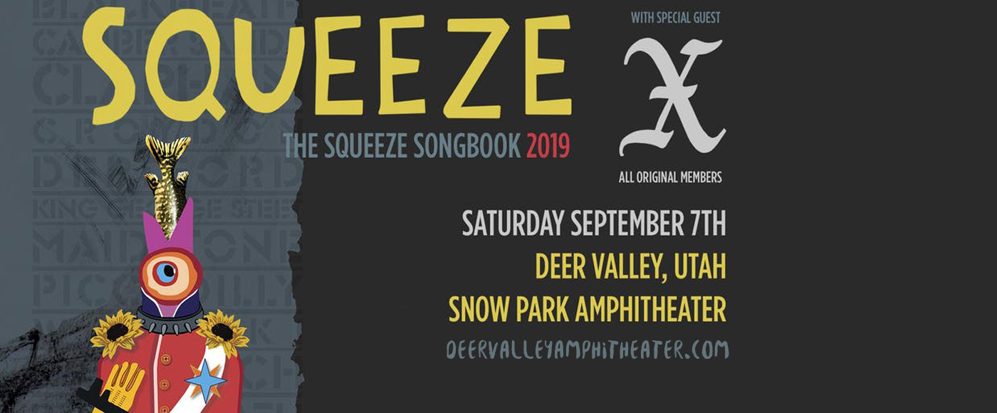 Squeeze at Snow Park Outdoor Amphitheater tickets Squeeze at Snow Park Outdoor Amphitheater