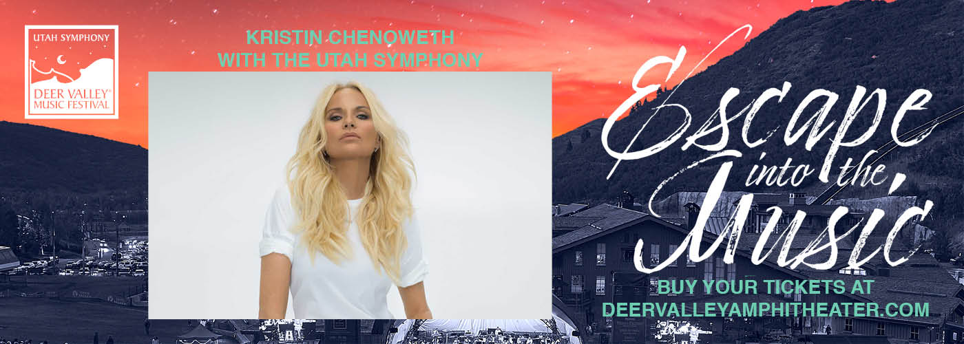 Kristin Chenoweth With The Utah Symphony at Snow Park Outdoor Amphitheater tickets Kristin Chenoweth With The Utah Symphony at Snow Park Outdoor Amphitheater