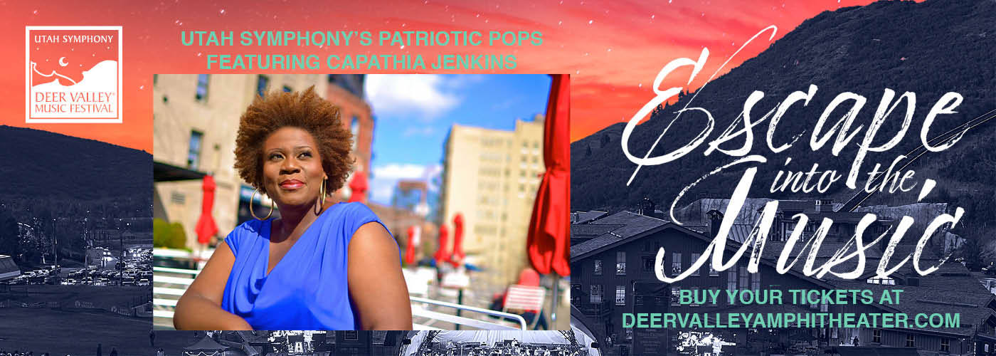 Capathia Jenkins & Utah Symphony at Snow Park Outdoor Amphitheater tickets Capathia Jenkins & Utah Symphony at Snow Park Outdoor Amphitheater