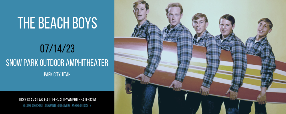 The Beach Boys at Snow Park Outdoor Amphitheater tickets The Beach Boys at Snow Park Outdoor Amphitheater