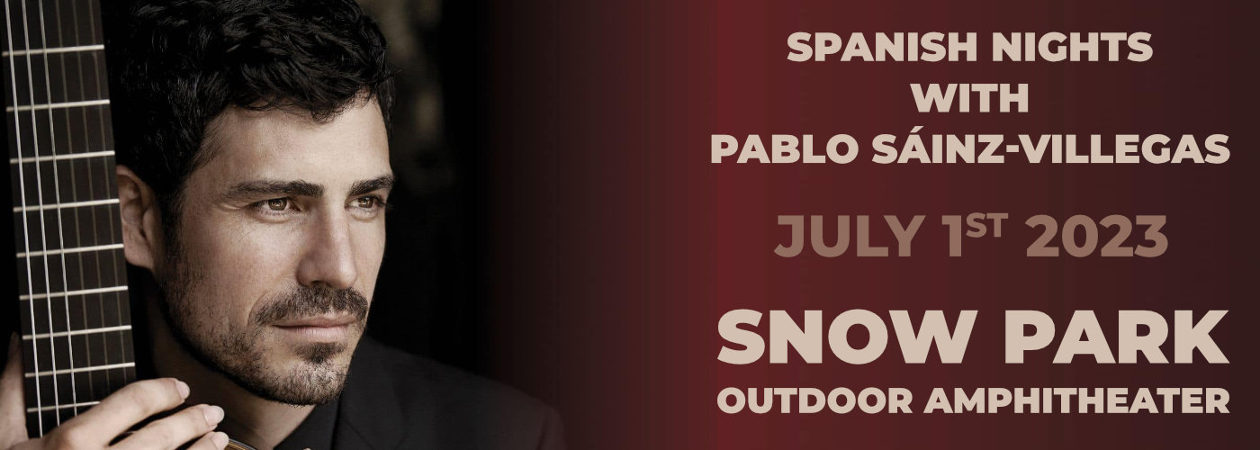 Pablo Sainz Villegas at Snow Park Outdoor Amphitheater