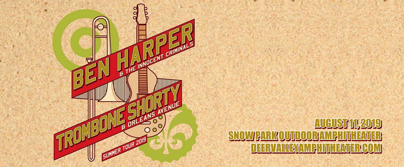 Ben Harper and The Innocent Criminals, Trombone Shorty & Orleans Avenue at Snow Park Outdoor Amphitheater