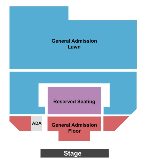 snow park outdoor amphitheater seating chart