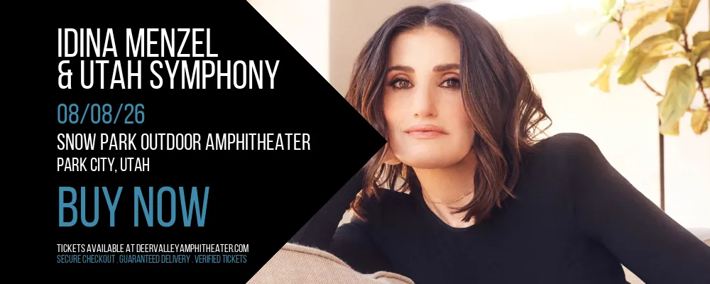 Idina Menzel & Utah Symphony at Snow Park Outdoor Amphitheater