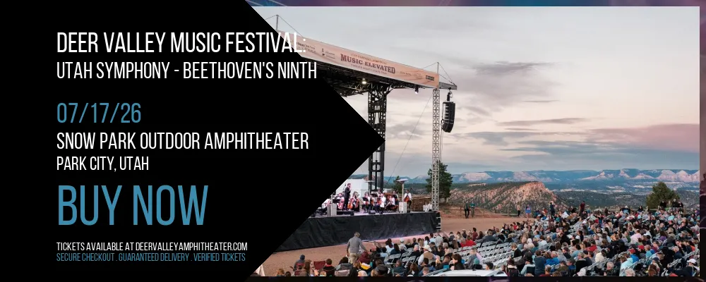 Deer Valley Music Festival at Snow Park Outdoor Amphitheater